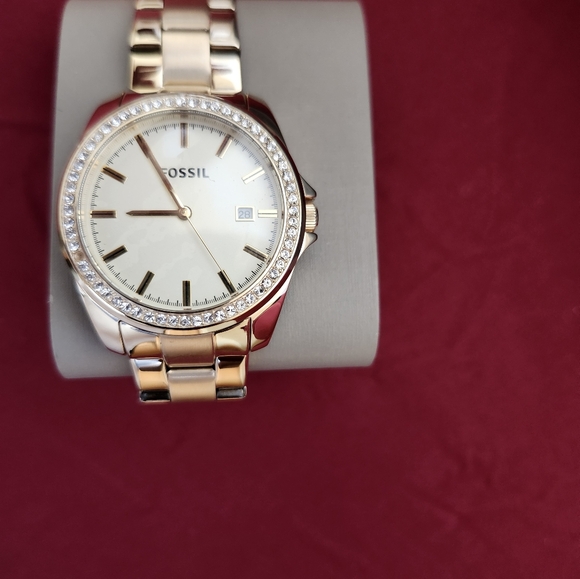 Fossil Women's Two-Tone Gold and Silver Watch - Picture 1 of 5